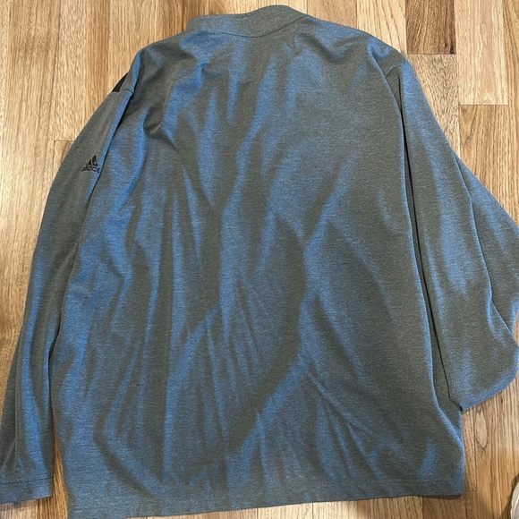 Adidas 3XL gray and black quarter zip - Picture 3 of 3